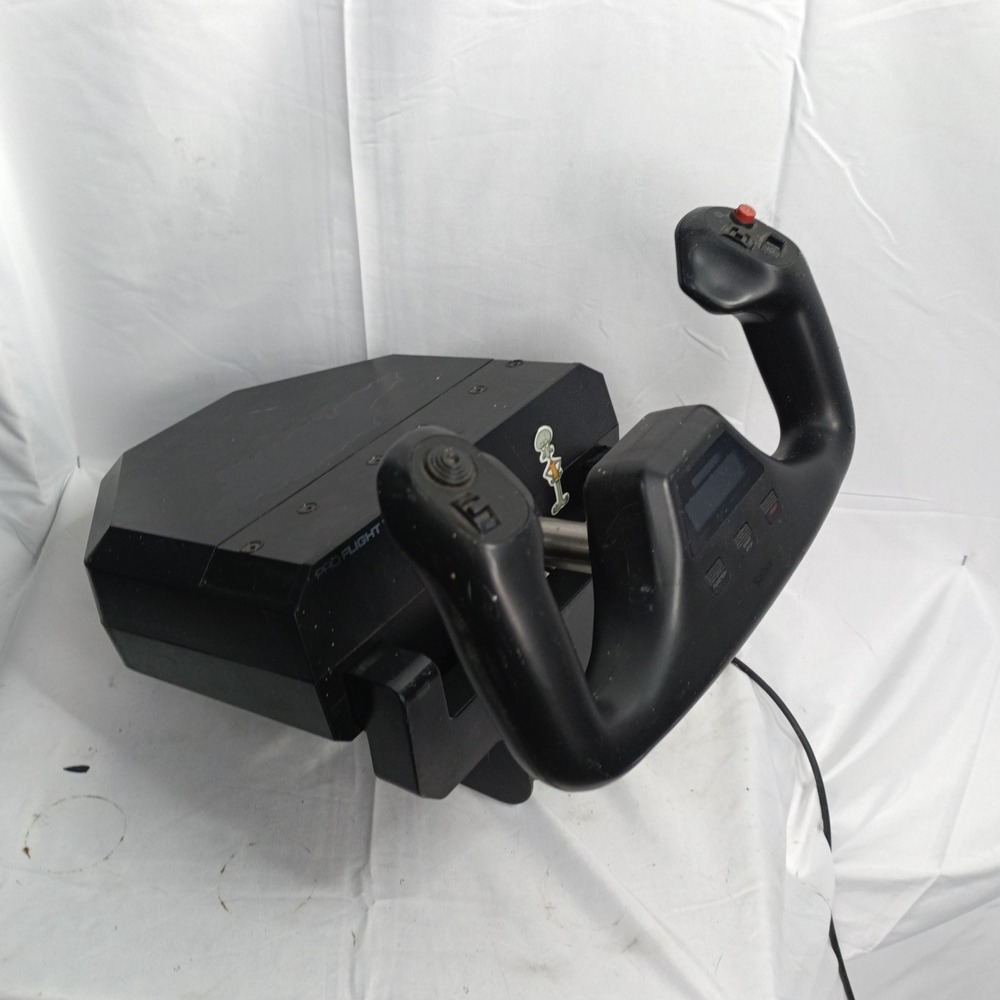 Saitek Pro Flight Yoke System PC Flight Simulator Controller PZ44 with Clamp